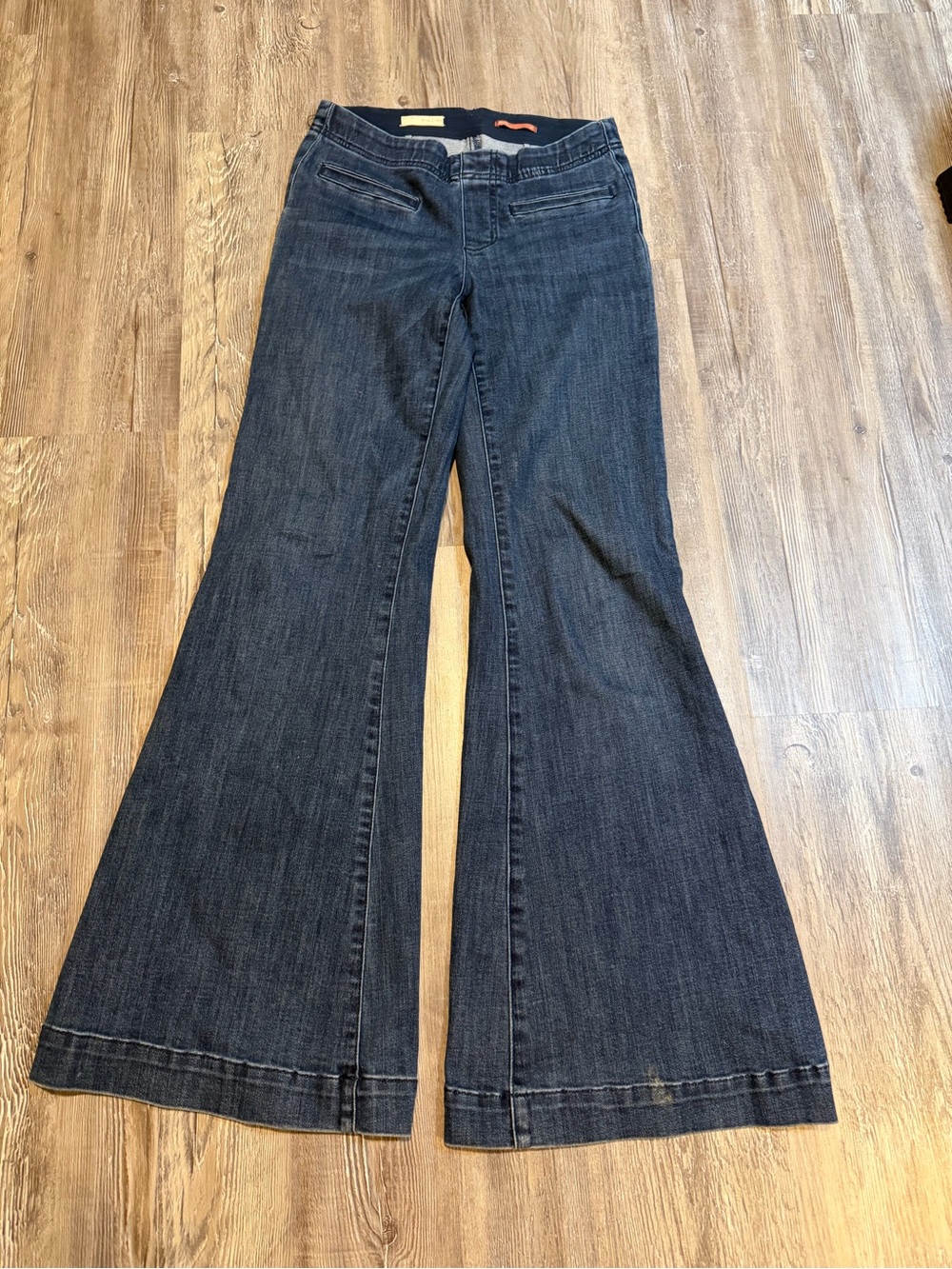 Pilcro by anthropologie Dark Blue Women's Flare Jeans size 27